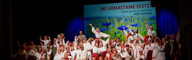 Võrus peeti nädalavahetusel suurt pärimustantsu festivali kihlapidu