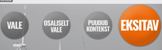 FAKTIKONTROLL | Kas avamere tuulepargid viivad Põhjamere ökosüsteemi tasakaalust välja? Ei, portaal manipuleerib teadusuuringuga