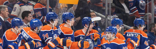 Savoie kübaratrikk andis Oilersile play-off'iks eelise