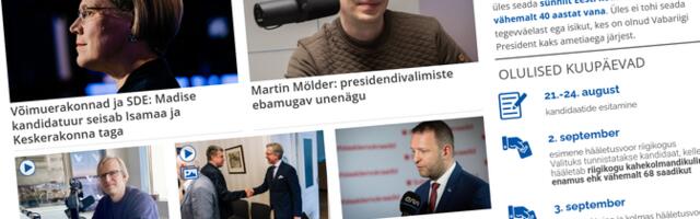 ERR.ee avas presidendivalimiste teemalehe