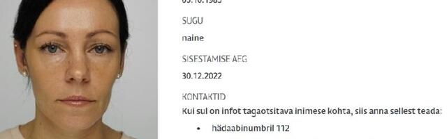 Politsei otsib varem presidendilt armu saanud kolme lapse ema Reena Vaikla (37) taga 