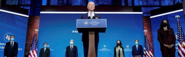 Joe Biden esitles oma tulevast julgeoleku- ja välispoliitikameeskonda: Ameerika on tagasi ja valmis juhtima