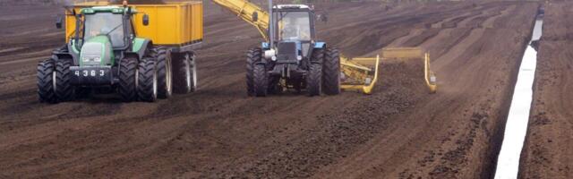 Kliimaministeerium: sajune aasta on jätnud turbatootmise keerulisse seisu