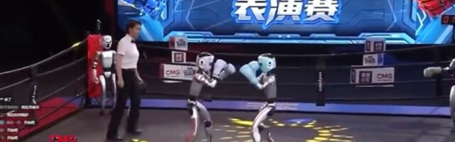 VIDEO: Hiinas algas robotite jõukatsumine