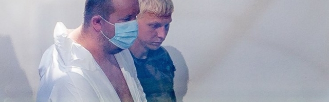 VIDEO JA FOTOD KOHTUST | Kaks inimelu nõudnud Lihula tulistaja võeti vahi alla