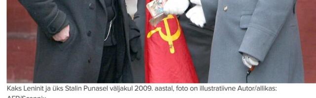 Kui suurel osal   eestimaalastel on  selline arvamus, et meie riigis on kommunistlik diktatuur?