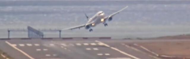 VIDEO: Finnairi lennuk tegi Kanaaridel karmi maandumise