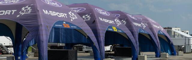 FOTOD | Vaata, kuidas Eesti Rahva Muuseumi taha Delfi Rally Estonia hooldusparki püstitatakse!