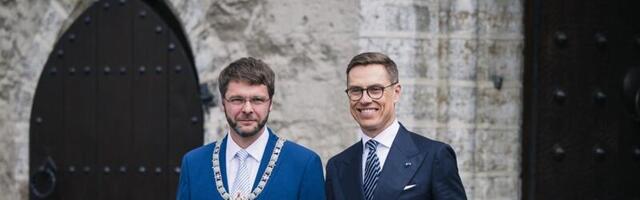 FOTOD | Soome president Alexander Stubb kohtus Tallinna linnapea Jevgeni Ossinovskiga