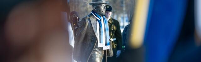 FOTOD | Jaan Poska monumendi juures tähistati Tartu rahu 106. aastapäeva