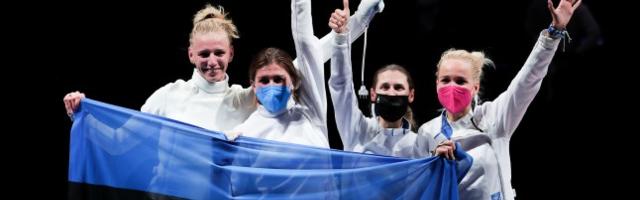 VÕIMAS TUNNUSTUS: Eesti epeepiigad olid kogu Tokyo olümpia parim naiskond!