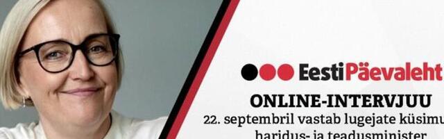 ONLINE-INTERVJUU | Kristina Kallas: uuest aastast käivitub väikekoolide toetusmeede, mis toetaks ka Metsküla kooli