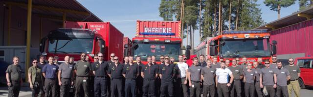 EST-USAR harjutab Valgamaal koos Soome ja Leedu kolleegidega päästetöid