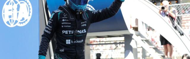 Russell võitis Barcelona GP kvalifikatsiooni, Leclerc tegi avarii 