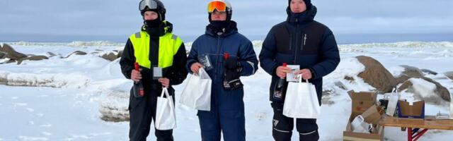 JÄÄPURJETAMISEST | Hiidlased olid stardis jääpurjetamise Eesti karikasarja III etapil