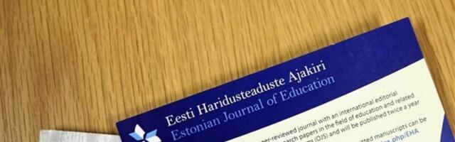 Eesti Haridusteaduste Ajakirja värske number keskendub rahvusvahelisele koostööle haridusteadustes