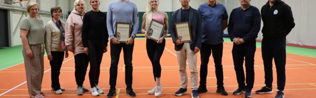 Kolm edukat sportlast sai Läänela tänukirja