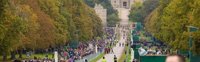 С территории Виндзорского замка угнали два транспортных средства