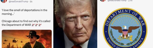 Rahuplaanid? Trump nimetas kaitseministeeriumi ümber sõjaministeeriumiks