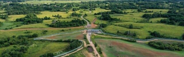 ФОТО: строительство инфраструктуры на латвийско-белорусской границе близится к завершению