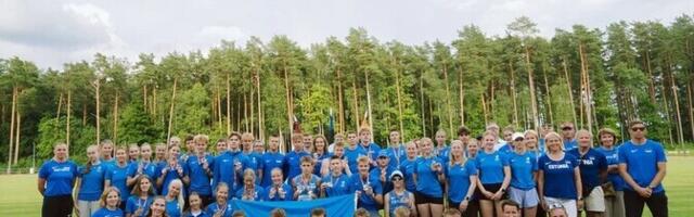 Kergejõustiku U-18 koondise sai Balti meistrivõistlustel teise koha