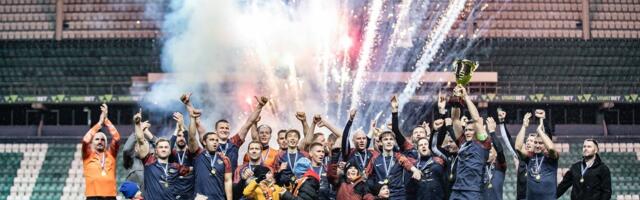 Endise Premium liiga ründaja kübaratrikk viis rahvaliiga tiitli Tartusse