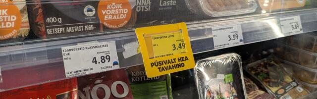 Hinnad tõusid aastaga 4,9 protsenti. Vaata, millised tooterühmad enim kallinesid