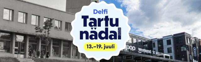 TARTU HOMMIKUBRIIF | 25 kraadi sooja, liikluspiirang Riia tänaval, Tartu Kaubamaja lugu