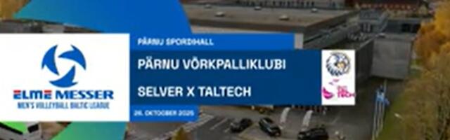 TÄISPIKKUSES | Vaata uuesti Pärnu Võrkpalliklubi - Selver x Taltech kohtumist!