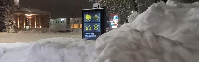 Jõhvist sai taas Eesti kõige lumerikkam paik