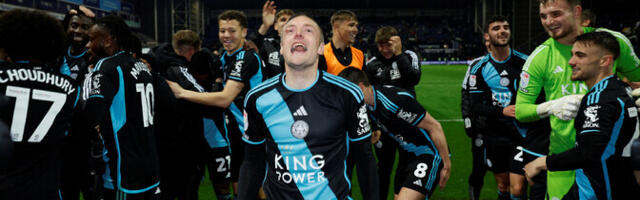 Igiliikur Vardy kõmmutas Leicesteri rekordilise tiitlini