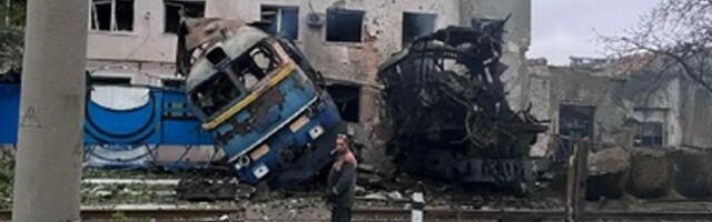 Venemaa ründas Ukrainas raudteed. Viga sai vedurijuht ja liiklus peatus