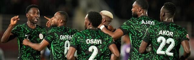 Nigeeria pääses kontinendi suurturniiril alagrupist edasi