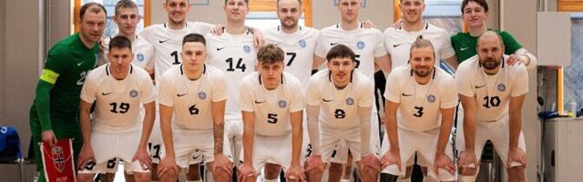 Eesti saalijalgpallikoondis ja Norra mängisid korduskohtumises viiki