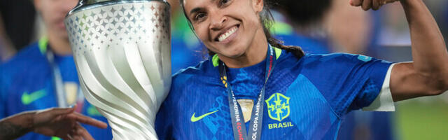 Marta lõi põnevusmängus kaks väravat ja Brasiilia võitis Copa America