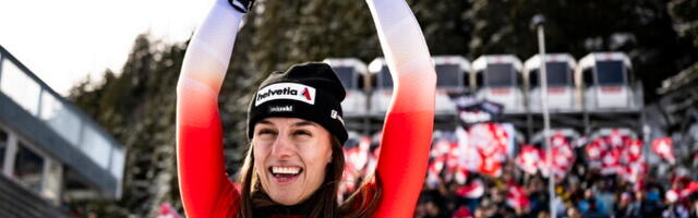 Šveitslanna sai viimasel olümpiaeelsel MK-etapil karjääri esimese võidu