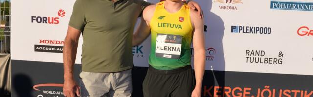 Homsel Jõhvi kergejõustikuõhtul osaleb ka kettaheite maailmarekordimees Mykolas Alekna