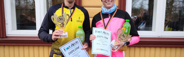 Ridala 30. Jüriööjooksu võitsid Lauri Luik ja Kadri Kaljuvere