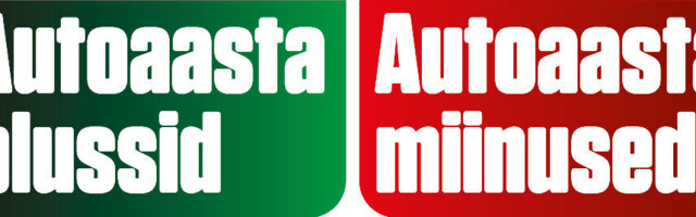 Autoaasta plussid ja miinused