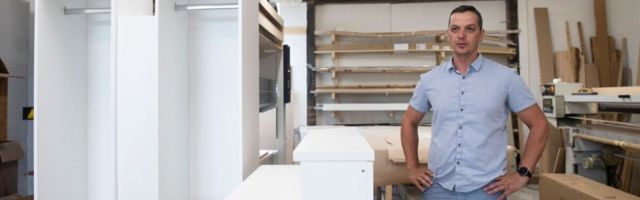 Mööblitööstuse Woodhammer juht Indrek Ammer: praeguseks on tellimusi oktoobrini