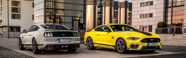 Mustang Mach 1 müristab esmakordselt Euroopas