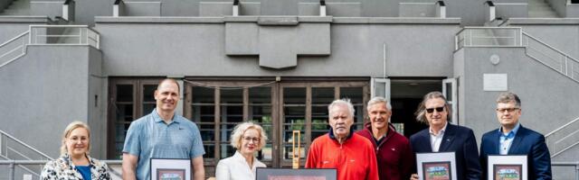 Kadrioru staadioni 100. juubeliks anti välja postmark
