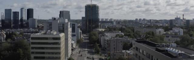 Eesti kõrgeim büroohoone Tallinna kesklinnas saavutas täiskõrguse