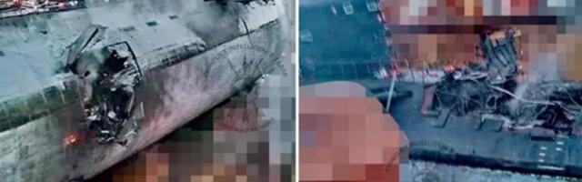 SÕJAPÄEVIK (573. päev) | Fotod paljastavad: Ukraina rünnak muutis venelaste allveelaeva kasutuskõlbmatuks