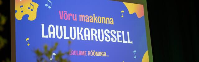 Võru maakonna Laulukarussellil keerleb üle saja laulja