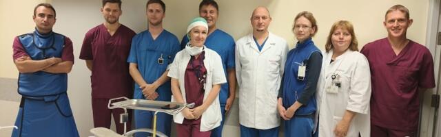 Regionaalhaiglas teostati esmakordselt luukolde mikrolaine ablatsioon