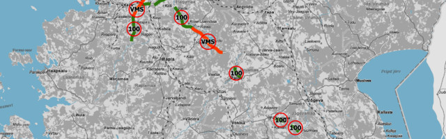 Sel talvel võib Eestis parematel teedel sõita 100-110 km/h