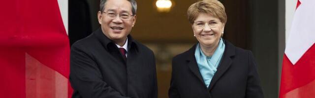 Hiina-Šveitsi kõnelustel arutati vabakaubandust