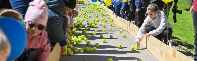 FOTOD | Viljandis veeresid heategevuslikul pallirallil 1572 tennisepalli