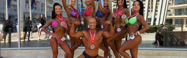 FOTOD | Eesti kulturismi- ja fitnessikoondis naaseb Riiast ja Maltalt suure medalisaagiga
